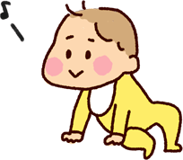 赤ちゃんのイラスト
