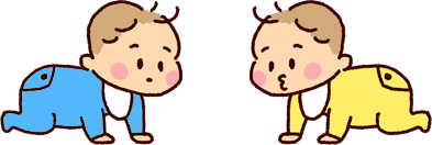 赤ちゃんのイラスト